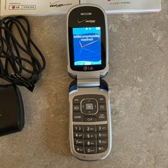 Vintage RARE LG VX8360 – Blue ( Verizon ) Rare Cellular Flip Phone