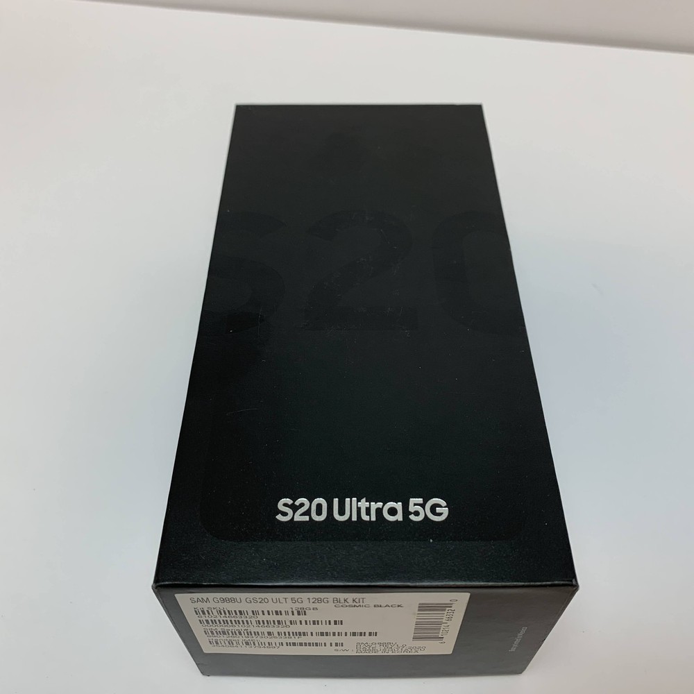 Samsung Galaxy S20 Ultra 5G 128 GB Cosmic Black (T-Mobile) Brand New – Collector