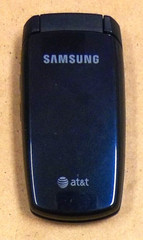 Samsung SGH-A137 – Navy Blue and Black ( AT&T ) Small Cellular Flip Phone