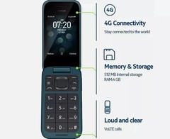 Nokia 2780 Flip 4G LTE WIFI 512MB GSM Big Keyboad 2.7″ Unlocked SmartPhone