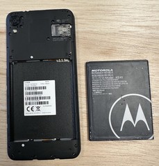 Lot Of 2 Motorola Moto E6 16GB Black Verizon Parts Repair Power Issue