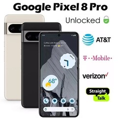 New Google Pixel 8 Pro 5G 128/256/512GB Factory Unlocked 2 YEAR WARRANTY–cn