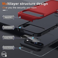 For Google Pixel 10 / 10 Pro Case With Shockproof Protection & 1x Tempered Glass
