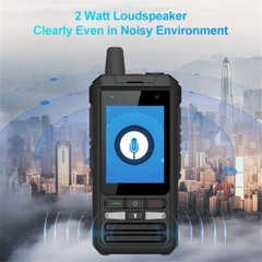 4G Android Smartphone Zello PTT Walkie Talkie FM Radio PTT F80S