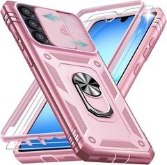 Case for Galaxy A17 5G, Samsung A 17 Case with 2X Screen Protectors & Camera Cov