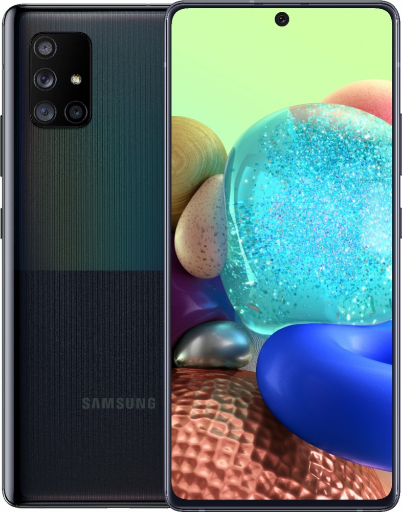 ⭐ Verizon ⭐ Samsung Galaxy A71 5G UW ⭐ 128GB Black SM-A716V – Excellent!