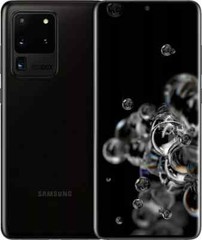Samsung Galaxy S20 Ultra 5G SM-G988U Unlocked 128GB Cosmic Black C Heavy Burn