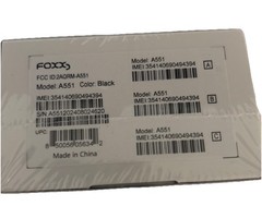 Android Smartphone Foxx A551 Black (Unlocked) Black 2GB RAM 16GB GSMar Dual-SIM