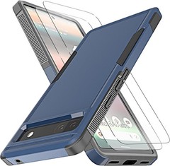 for Pixel 6A Case, Heavy Duty Full-Body Shockproof Case for Google Pixel 6A 5G 6