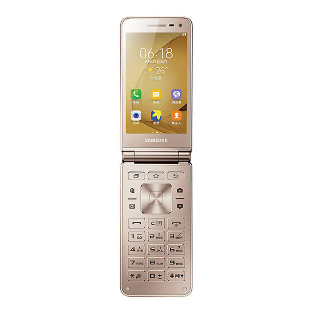 Samsung Galaxy Folder 2 SM-G1650 Android Dual SIM 4G LTE Flip Phone OPEN BOX