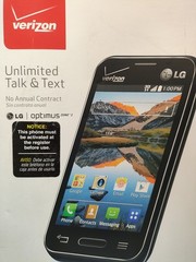 LG Optimus Zone 2 (Verizon) – LG-VS415PP – Black LOCKED NOT SCANNED