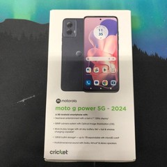 Motorola Moto G Power 5G 2024 | 128 GB | CRICKET Wireless Locked
