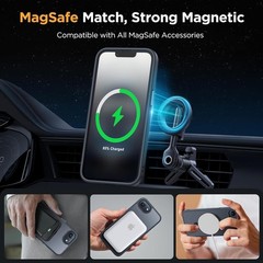 iPhone 16e Case & iPhone 17e Case with 2×9H+ Screen Protectors, Matte Black