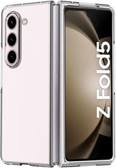 for Samsung Galaxy Z Fold 5 Case Clear, [Anti-Yellow] Slim Fit Transparent Hard