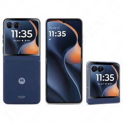 Motorola Razr 2025 XT2553 256GB Unlocked 6.9 Folding PANTONE Gibraltar Sea Blue