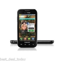 Samsung Galaxy S Fascinate SCH-I500-2GB -r* Black (Verizon)Cell Phone Good