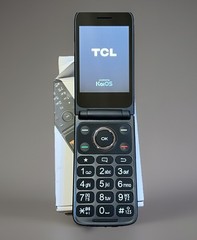 Metro TCL FLIP 4 – T440W – 5G – Gray Flip Phone