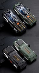 Unlocked version GSM mobile phone 4 SIM sturdy outdoor large battery