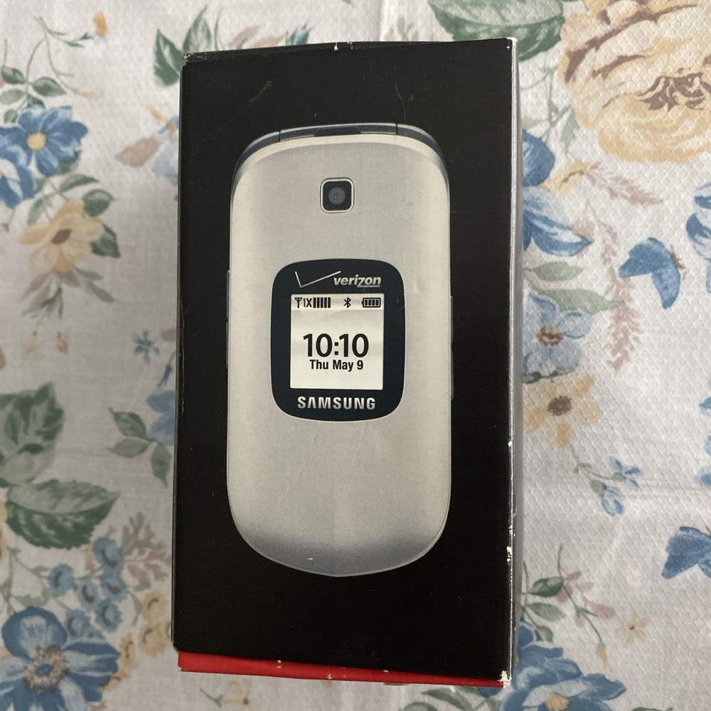 Samsung Gusto 2 SCH-U365SV Gray Verizon Flip Phone – NEW/Open Box
