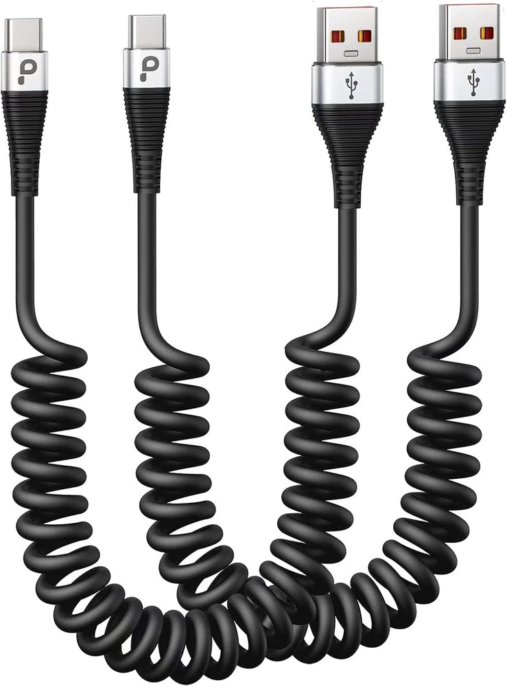 2-Pack 3ft USB-C Fast Charger Cable for iPhone 17/16/Samsung Galaxy S20