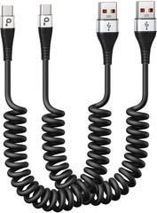 2-Pack 3ft USB-C Fast Charger Cable for iPhone 17/16/Samsung Galaxy S20