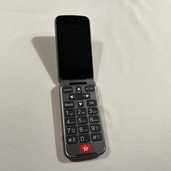 Jitterbug Flip2 Cell Phone for Seniors Red Lively GreatCall Large Buttons Works
