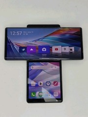 LG Wing LM-F100TM FOR PARTS ONLY (Cracked/Damaged Screen) LOCKED