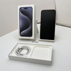 Apple iPhone 15 Pro Max – 512GB – Blue Titanium (Unlocked) – Open Box