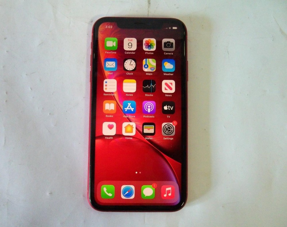 Apple iPhone XR (PRODUCT)RED 64GB (SIM Locked) Touchscreen Smart Phone