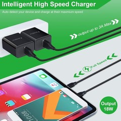 18W USB Charger 3A Quick Charge 3.0 Wall Plug AC Power Adapter Fast Charging Blo