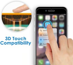 [3+0 PCS] Screen Protector for iPhone SE 3/2 2022/2020 Edition 4.7 Inch Tempered