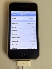 Back iPhone 3G 32gb