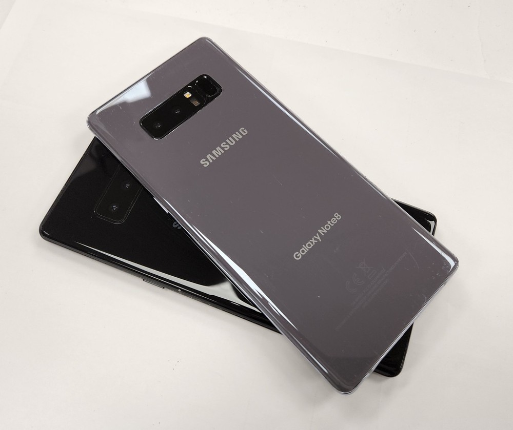 Lot Of 2 Unlocked Samsung Galaxy Note 8 5G SM-N950U 64 GB Black Used **READ**