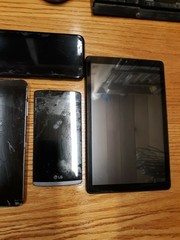 Lot of 10 pcs Assorted Smart Phone Cell Phones Tablets Samsung Parts/Repair