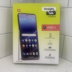 Motorola Moto G Stylus 2022 5G 128GB 50MP – Blue – Straight Talk – XT2215-DL NEW