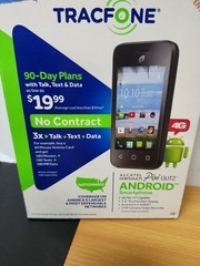TRACFONE Alcatel One Touch Pixi Glitz A463BG New