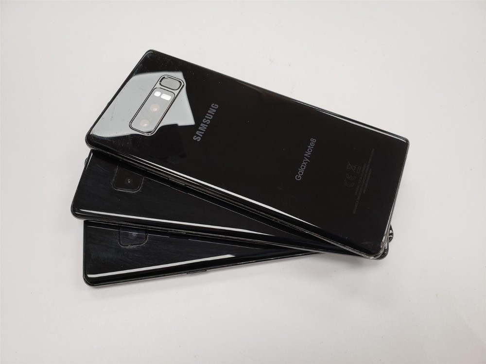 LOT OF 3 Unlocked Samsung Galaxy Note 8 5G SM-N950U 64 GB Black **READ**