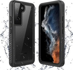 For Samsung Galaxy S22 Case,Waterproof Samsung S22 Case,Built-in Screen Protecto