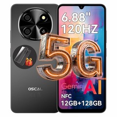Blackview OSCAL TIGER 8 5G AI Smartphone 12GB+128GB 6.88″ 120Hz Android 15 NFC