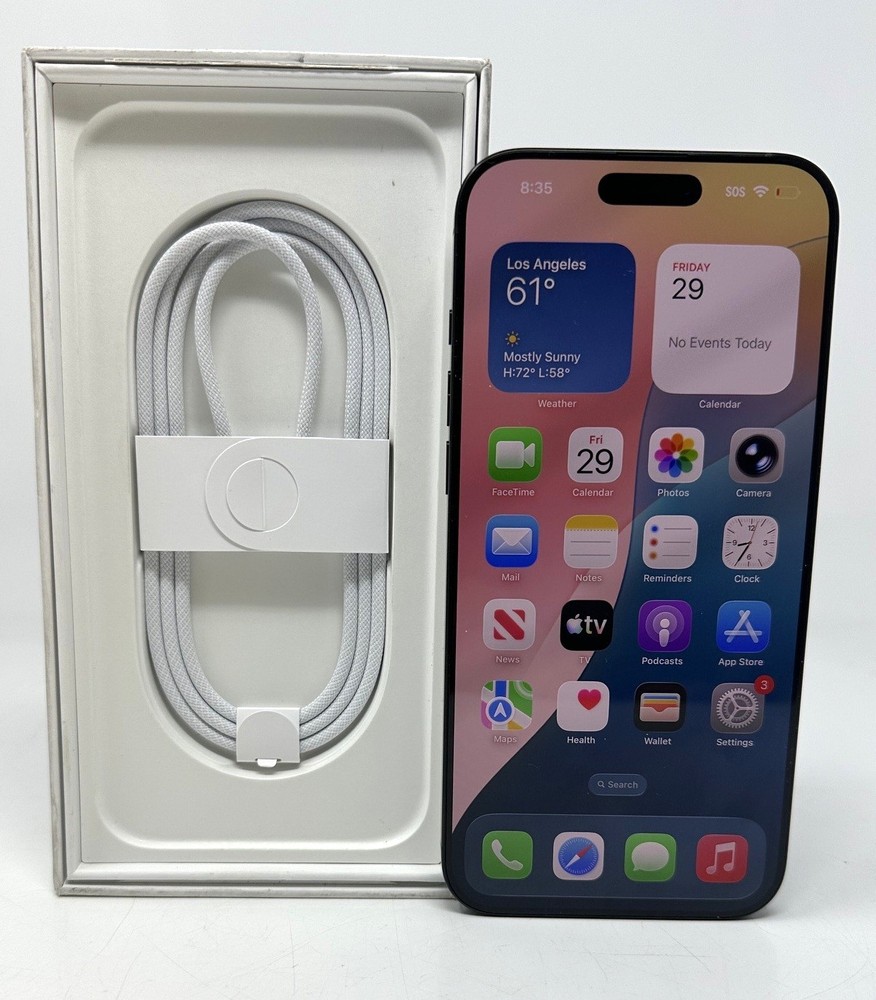 Apple iPhone 16 PRO MAX Blk Titanium 256GB Memory For Xfinty Network Model A3084