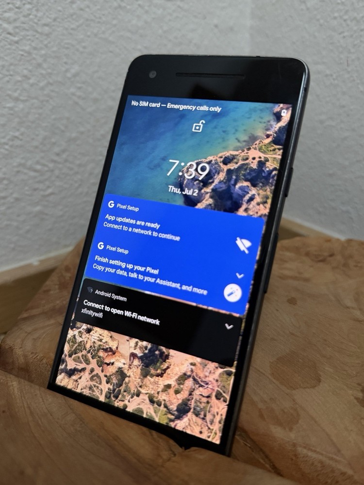 Google Pixel 2 64GB Unlocked, Good Condition, Black, Tested