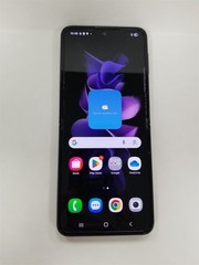 Samsung Galaxy Z Flip 3 5G 128GB Black SM-F711U Unlocked Fully Functional DV8204