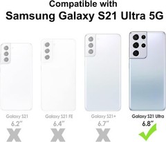 For Samsung Galaxy Note20 S24S23 S22+S21 Clear Shockproof Phone Case Cover U LOT