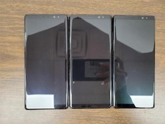 Lot of 3 Samsung Galaxy Note8 SM-N950U 64GB Black Unlocked **Read**