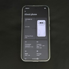 Nothing Phone (4a) White 256GB storage 12GB Ram Snapdragon 7s Gen 4