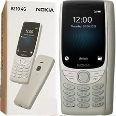BNIB Nokia 8210 4G Sand 128MB + 48MB Dual-SIM Factory Unlocked GSM