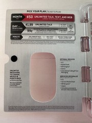 Verizon Samsung Gusto Cell Flip Phone Unlimited Prepaid No Contract Open Box 3G