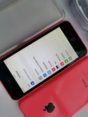 Original Apple iPhone 5c (Unlocked) NEW BATTERY- 8 GB / 16 GB / 32GB-PINK #BestJ