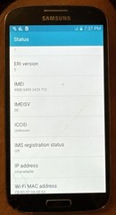 Samsung Galaxy S4 SCH-I545 Gray (Verizon) 16GB Good Used ONE Crack Glass