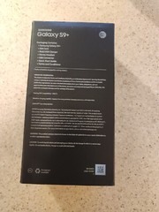 Samsung Galaxy S9 Plus – only the box, phone not included, no cables